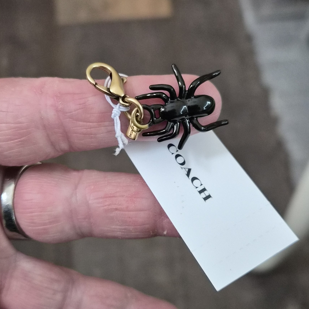 Coach Brand New DIY Spider Charm CCX72 𝐒𝐨𝐥𝐝 𝐎𝐮𝐭 𝐀𝐜𝐫𝐨𝐬𝐬 𝐂𝐨𝐚𝐜𝐡!